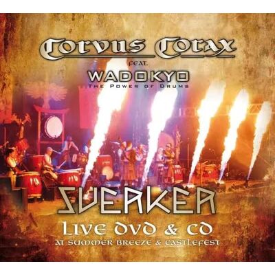 Warner Music CD/DVD Corvus Corax: Sverker Live At Summer Breeze & Castlefest CD + DVD Warner Music CD/DVD Corvus Corax: Sverker Live At Summer Breeze & Castlefest CD + DVD