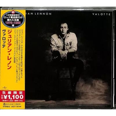 Virgin CD Julian Lennon: Valotte Limited Edition = ヴァロッテ LTD Virgin CD Julian Lennon: Valotte Limited Edition = ヴァロッテ LTD
