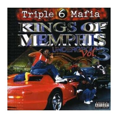 Warner Music CD Three 6 Mafia: Kings Of Memphis Underground Vol. 3 Warner Music CD Three 6 Mafia: Kings Of Memphis Underground Vol. 3