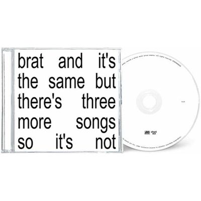 ATLANTIC Charli Xcx - Brat And It'S The Same But There'S Three More Songs So It'S Not (Cd) ATLANTIC Charli Xcx - Brat And It'S The Same But There'S Three More Songs So It'S Not (Cd)