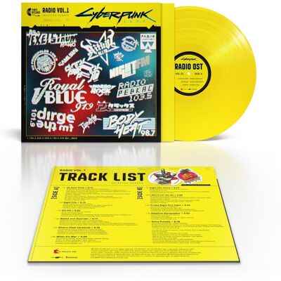 Lakeshore Records Cyberpunk 2077 Radio Volume 1 (żółty winyl), płyta winylowa Lakeshore Records Cyberpunk 2077 Radio Volume 1 (żółty winyl), płyta winylowa