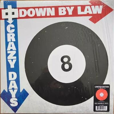 Cleopatra Down By Law: Crazy Days Coloured Red Marble Vinyl Limited Edition CLR, LTD, płyta winylowa Cleopatra Down By Law: Crazy Days Coloured Red Marble Vinyl Limited Edition CLR, LTD, płyta winylowa
