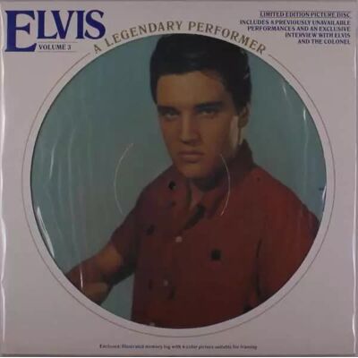 RCA Elvis Presley: A Legendary Performer - Volume 3 Picture Disc Textured Vinyl Limited Edition, PIC, płyta winylowa RCA Elvis Presley: A Legendary Performer - Volume 3 Picture Disc Textured Vinyl Limited Edition, PIC, płyta winylowa