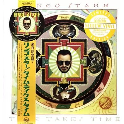 RCA Ringo Starr: Time Takes Time Yellow Translucent Vinyl Limited Edition, CLR, płyta winylowa RCA Ringo Starr: Time Takes Time Yellow Translucent Vinyl Limited Edition, CLR, płyta winylowa