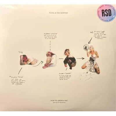 ATLANTIC Royal & the Serpent: How To Grow A Rat White Coloured Vinyl CLR, płyta winylowa ATLANTIC Royal & the Serpent: How To Grow A Rat White Coloured Vinyl CLR, płyta winylowa