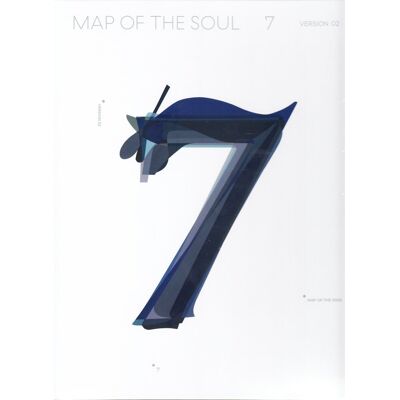 Big Hit Entertainment Map Of The Soul: 7 Version 02 Big Hit Entertainment Map Of The Soul: 7 Version 02