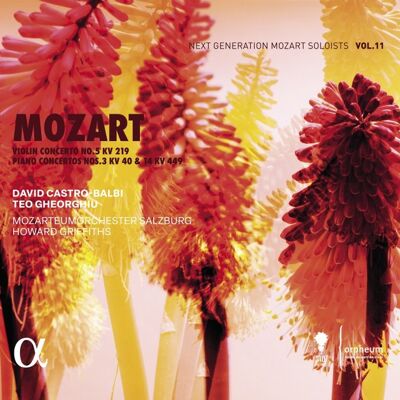 Alpha Mozart: Violin Concerto 5; Piano Concertos 3 & 14 Alpha Mozart: Violin Concerto 5; Piano Concertos 3 & 14