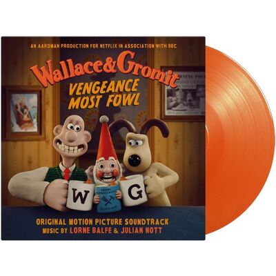 Inny producent Wallace & Gromit: Vengeance Most Fowl LP (Orange Winyl), płyta winylowa Inny producent Wallace & Gromit: Vengeance Most Fowl LP (Orange Winyl), płyta winylowa