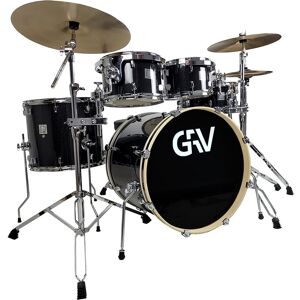 GRV Square Rock Drum Set (BK) + Cymbals Set B20 GRV Square Rock Drum Set (BK) + Cymbals Set B20