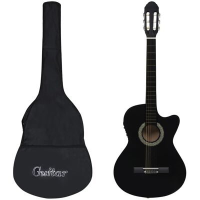 VidaXL 12-cz. zestaw z gitarą westernową, 6 strunami i equalizerem VidaXL 12-cz. zestaw z gitarą westernową, 6 strunami i equalizerem