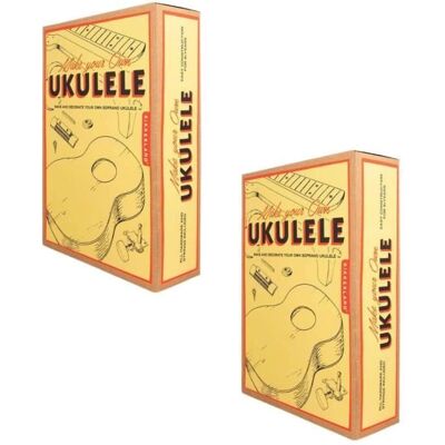 Inny producent 2 ukulele do samodzielnego złożenia Inny producent 2 ukulele do samodzielnego złożenia