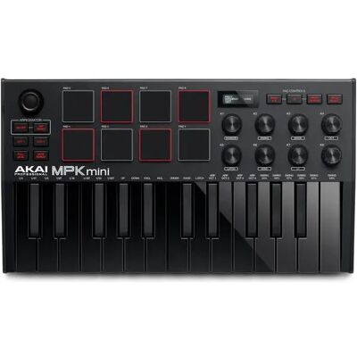 Mpk Mini Mk3 Black Klawiatura Sterująca Usb Akai Mpk-Mini-Mk3-Bk' Mpk Mini Mk3 Black Klawiatura Sterująca Usb Akai Mpk-Mini-Mk3-Bk'