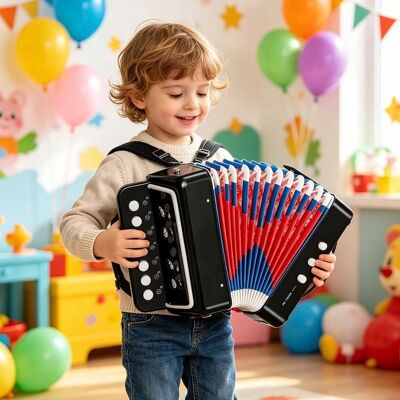 ZREE Akordeon dla dzieci Początkujący Rozwój instrumentów muzycznych na prezent ZREE Akordeon dla dzieci Początkujący Rozwój instrumentów muzycznych na prezent