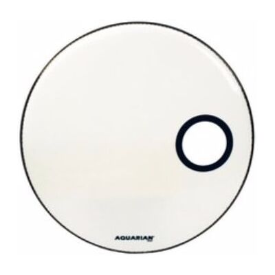 AQUARIAN Ported Bass Off Set Hole White 18' AQUARIAN Ported Bass Off Set Hole White 18'