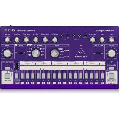 Behringer Rd-6-Gp - Maszyna Perkusyjna - Fioletowy Behringer Rd-6-Gp - Maszyna Perkusyjna - Fioletowy