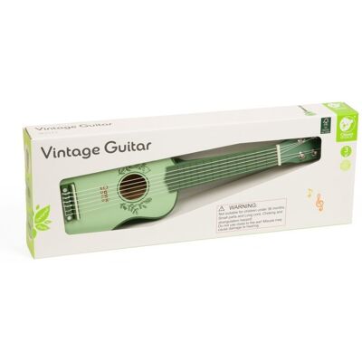 CLASSIC WORLD Drewniana Gitara Vintage dla Dzieci 3+ CLASSIC WORLD Drewniana Gitara Vintage dla Dzieci 3+