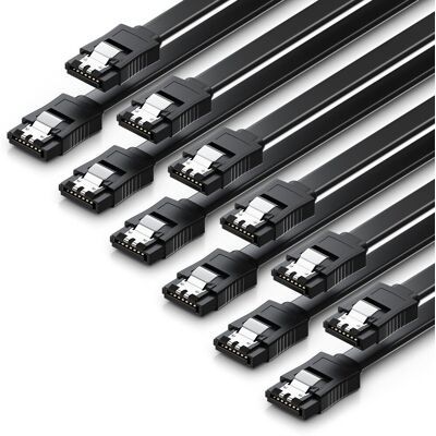 Inny producent Deleycon 6x 50cm Zestaw Kabli Sata 3 Kabel Danych Sata Iii - Hdd Ssd Kabel Przyłączeniowy Kabel Lączący Metalowy Klips 6 Gbit/s - 2 Proste Złącza Ty.. Inny producent Deleycon 6x 50cm Zestaw Kabli Sata 3 Kabel Danych Sata Iii - Hdd Ssd Kabel Przyłączeniowy Kabel Lączący Metalowy Klips 6 Gbit/s - 2 Proste Złącza Ty..