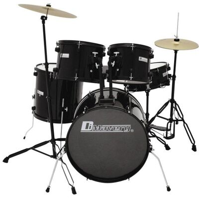 'Dimavery Ds-200 Drum Set Black Perkusja Akustyczna Dimavery 26001360' 'Dimavery Ds-200 Drum Set Black Perkusja Akustyczna Dimavery 26001360'
