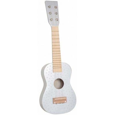 Inny producent DLA DZIECI DREWNIANA GITARA SREBRNA Inny producent DLA DZIECI DREWNIANA GITARA SREBRNA