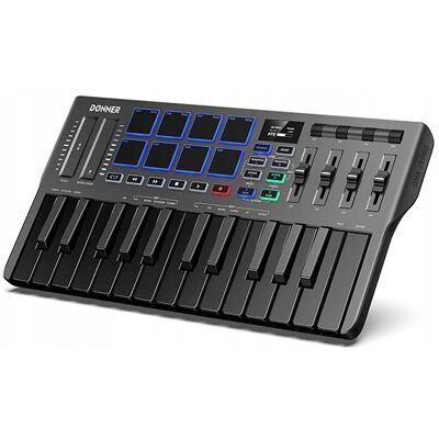 DONNER DMK-25 - Klawiatura sterująca MIDI DONNER DMK-25 - Klawiatura sterująca MIDI