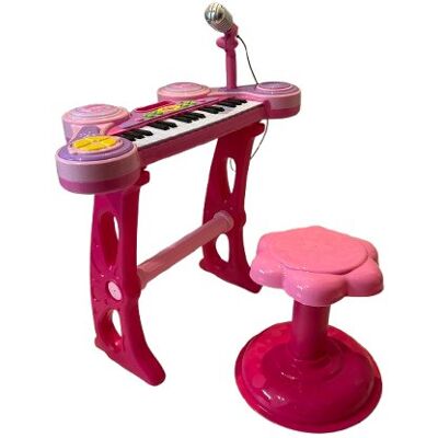 Inny producent DUŻE PIANINO ORGANY KEYBOARD DLA DZIECI KRZESEŁKO MIKROFON podłącz telefon Inny producent DUŻE PIANINO ORGANY KEYBOARD DLA DZIECI KRZESEŁKO MIKROFON podłącz telefon