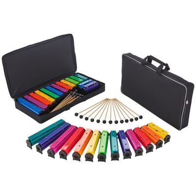 Thomann Dzwonki chromatyczne na tubach Rainbow Chime Bars TRCB-27B Thomann Dzwonki chromatyczne na tubach Rainbow Chime Bars TRCB-27B