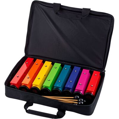 Thomann Dzwonki diatoniczne na tubach Rainbow Chime Bars TRCB-8 C-dur Thomann Dzwonki diatoniczne na tubach Rainbow Chime Bars TRCB-8 C-dur