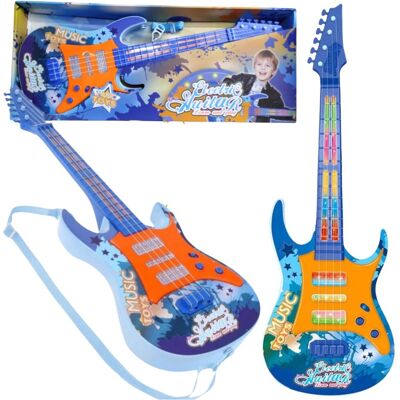 Inny producent Elektryczna Gitara Czterostrunowa Dla Dzieci Efekty Świetlne Pasek Utwory Inny producent Elektryczna Gitara Czterostrunowa Dla Dzieci Efekty Świetlne Pasek Utwory