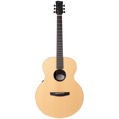 HUIZHOU ENYA MUSICAL INSTRUMENT CO., LTD. ENYA EA-X0/SP1.EQ Natural gitara elektroakustyczna HPL z efektam Zestaw HUIZHOU ENYA MUSICAL INSTRUMENT CO., LTD. ENYA EA-X0/SP1.EQ Natural gitara elektroakustyczna HPL z efektam Zestaw