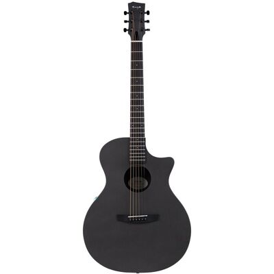 HUIZHOU ENYA MUSICAL INSTRUMENT CO., LTD. ENYA EGA-X0/SP1.EQ Black gitara elektroakustyczna HPL z efektami Zestaw HUIZHOU ENYA MUSICAL INSTRUMENT CO., LTD. ENYA EGA-X0/SP1.EQ Black gitara elektroakustyczna HPL z efektami Zestaw