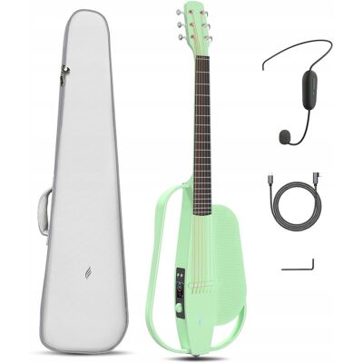 HUIZHOU ENYA MUSICAL INSTRUMENT CO., LTD. ENYA NEXG SE Green gitara elektroakustyczna karbon z efektami i głośnikiem HUIZHOU ENYA MUSICAL INSTRUMENT CO., LTD. ENYA NEXG SE Green gitara elektroakustyczna karbon z efektami i głośnikiem