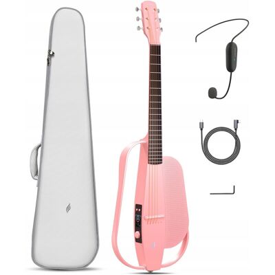 HUIZHOU ENYA MUSICAL INSTRUMENT CO., LTD. ENYA NEXG SE Pink gitara elektroakustyczna karbon z efektami i głośnikiem HUIZHOU ENYA MUSICAL INSTRUMENT CO., LTD. ENYA NEXG SE Pink gitara elektroakustyczna karbon z efektami i głośnikiem