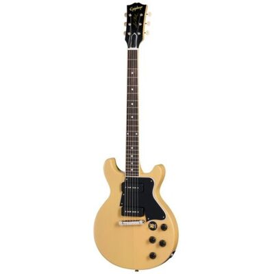 Inny producent Epiphone 1960 Les Paul Special DC TV Yellow Gitara Elektryczna P90 Inny producent Epiphone 1960 Les Paul Special DC TV Yellow Gitara Elektryczna P90