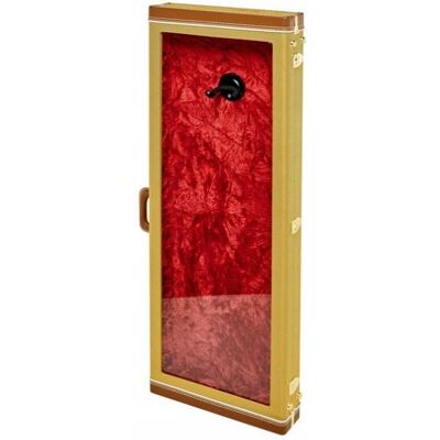 Fender Guitar Display Case Tweed Ekskluzywna Witryna Ścienna Fender Guitar Display Case Tweed Ekskluzywna Witryna Ścienna