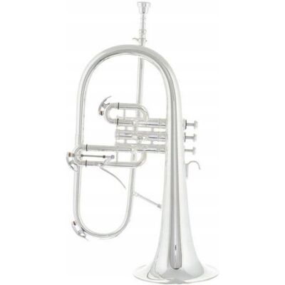 Inny producent FH-1000S Flugelhorn posrebrzany z futerałem otwór 10.50 mm Inny producent FH-1000S Flugelhorn posrebrzany z futerałem otwór 10.50 mm
