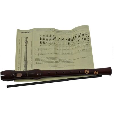 Flet Prosty Drewniany Hohner B9550 C barokowy Sopranowy Flet Prosty Drewniany Hohner B9550 C barokowy Sopranowy