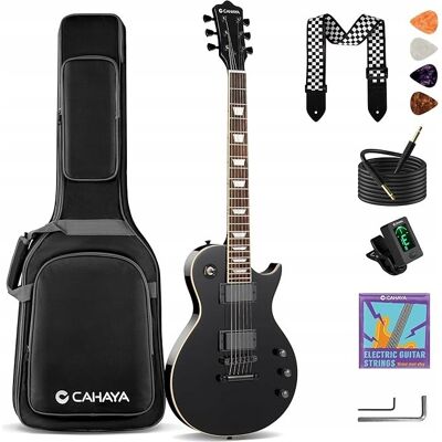 Inny producent Gitara Elektryczna CAHAYA LP 39' Zestaw 2xHumbucker Okoume Futerał Czarny Inny producent Gitara Elektryczna CAHAYA LP 39' Zestaw 2xHumbucker Okoume Futerał Czarny