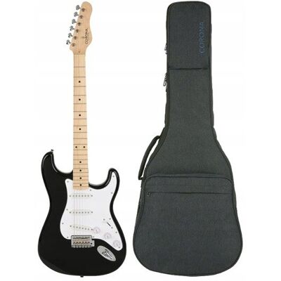 Gitara elektryczna Corona Strat BLK układ SSS Gitara elektryczna Corona Strat BLK układ SSS