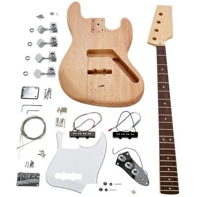Gitara elektryczna DIY Harley Benton Bass Guitar Kit J-Style Gitara elektryczna DIY Harley Benton Bass Guitar Kit J-Style