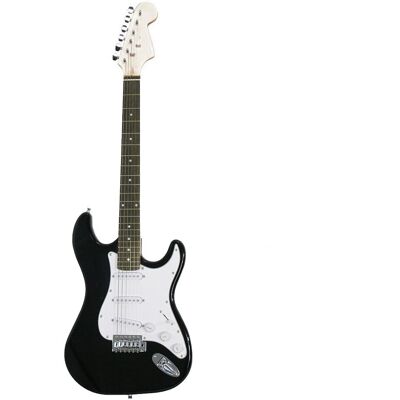 Inny producent Gitara Elektryczna Dla Początkujących, Ze Wzmacniaczem W Prezencie-Czarna Inny producent Gitara Elektryczna Dla Początkujących, Ze Wzmacniaczem W Prezencie-Czarna