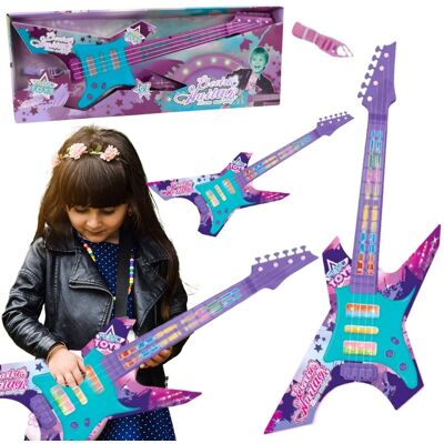 Inny producent Gitara Elektryczna Instrument Muzyczny Zestaw Światło Led Pasek Regulacja Inny producent Gitara Elektryczna Instrument Muzyczny Zestaw Światło Led Pasek Regulacja