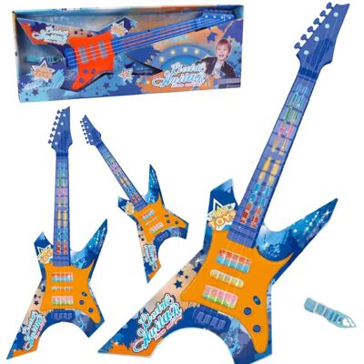 Inny producent Gitara Elektryczna Instrument Zestaw Muzyczny Światło Led Pasek Regulacja Inny producent Gitara Elektryczna Instrument Zestaw Muzyczny Światło Led Pasek Regulacja