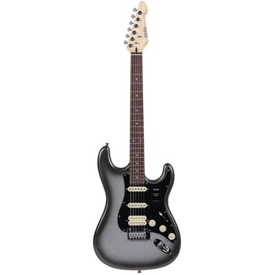Gitara Elektryczna Saga Dazzles Mercury Gray Strat HSS Gitara Elektryczna Saga Dazzles Mercury Gray Strat HSS