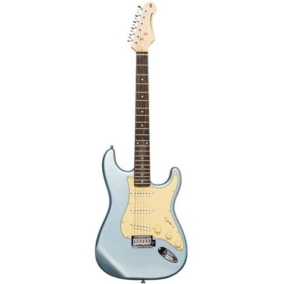 Gitara Elektryczna Stratocaster Stagg SES-30 IBM - Niebieska Gitara Elektryczna Stratocaster Stagg SES-30 IBM - Niebieska