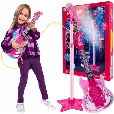 Inny producent Gitara elektryczna dla dzieci z mikrofonem, AIG Inny producent Gitara elektryczna dla dzieci z mikrofonem, AIG