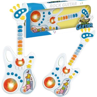 Inny producent Gitara Interaktywna Dla Dzieci Instrument Muzyczny Efekty Świetlne Muzyka Inny producent Gitara Interaktywna Dla Dzieci Instrument Muzyczny Efekty Świetlne Muzyka