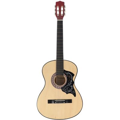 Inny producent Gitara klasyczna 3/4 7/8 Naturalna jasny brąz od 12 lat dzieci i dorosłych Inny producent Gitara klasyczna 3/4 7/8 Naturalna jasny brąz od 12 lat dzieci i dorosłych