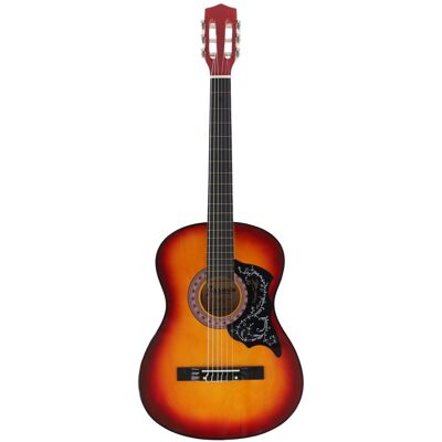 Inny producent Gitara klasyczna 3/4 7/8 Vintage Sunburst od 12 lat dla dzieci i dorosłych Inny producent Gitara klasyczna 3/4 7/8 Vintage Sunburst od 12 lat dla dzieci i dorosłych