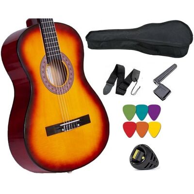 Inny producent GITARA KLASYCZNA AKUSTYCZNA 3/4 DLA POCZĄTKUJĄCYCH *34 Inny producent GITARA KLASYCZNA AKUSTYCZNA 3/4 DLA POCZĄTKUJĄCYCH *34
