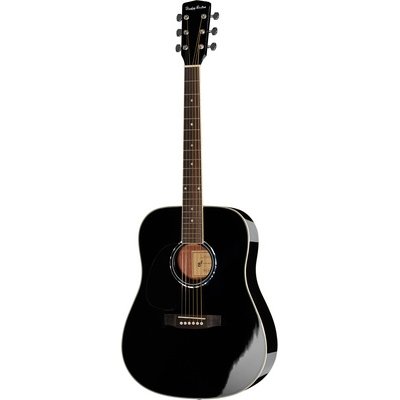 Harley Benton Gitara Leworęczna Akustyczna D-120lh Bk Harley Benton Gitara Leworęczna Akustyczna D-120lh Bk